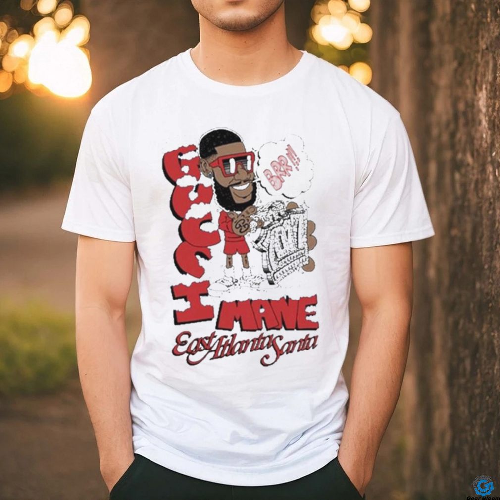 Official brr Christmas East Atlanta Santa T Shirt Official brr Christmas East Atlanta Santa T Shirt