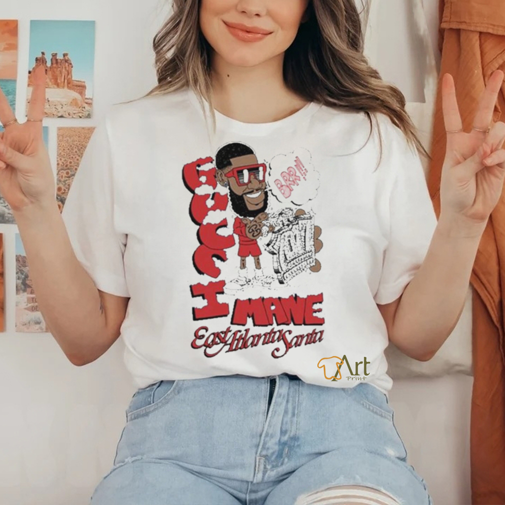 Official brr Christmas East Atlanta Santa T Shirt Official brr Christmas East Atlanta Santa T Shirt