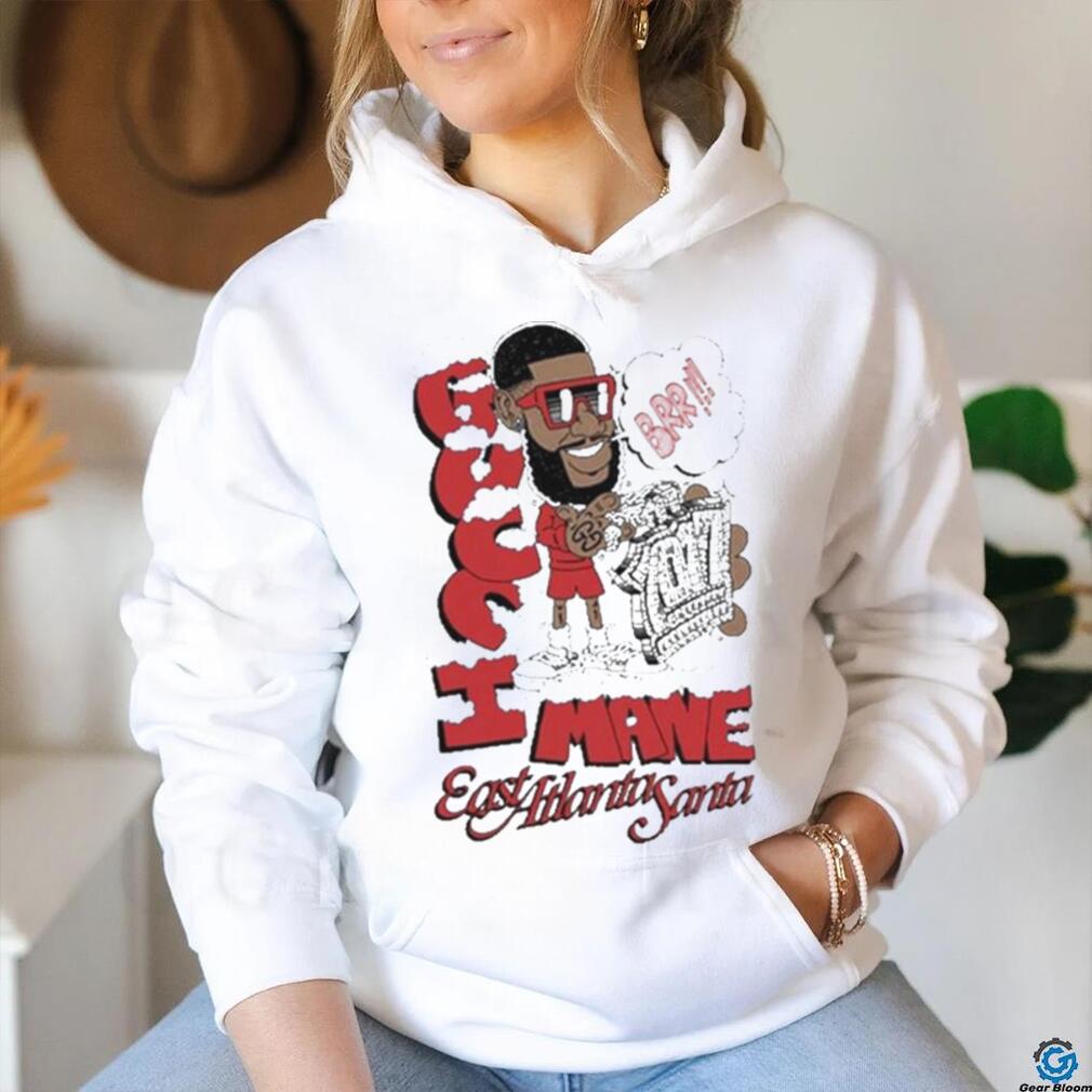 Official brr Christmas East Atlanta Santa T Shirt Official brr Christmas East Atlanta Santa T Shirt