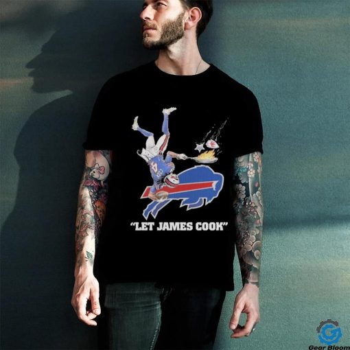 Official buffalo Bills Let James Cook T Shirt