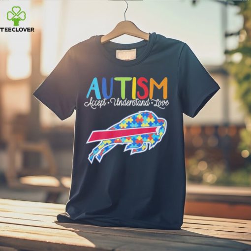 Official buffalo Bills NFL Autism Awareness Accept Understand Love Shirt