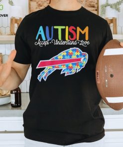 Official buffalo Bills NFL Autism Awareness Accept Understand Love Shirt