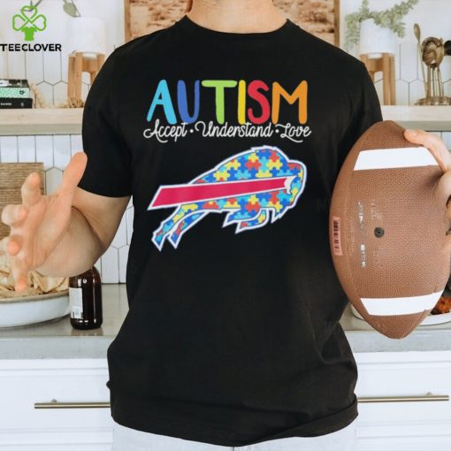 Official buffalo Bills NFL Autism Awareness Accept Understand Love Shirt