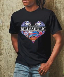 Official buffalo Bills logo heart 2023 shirt