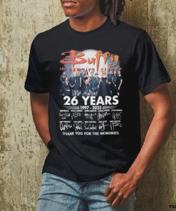 Official buffy 26 years 1997 2023 thank you for the memories shirt