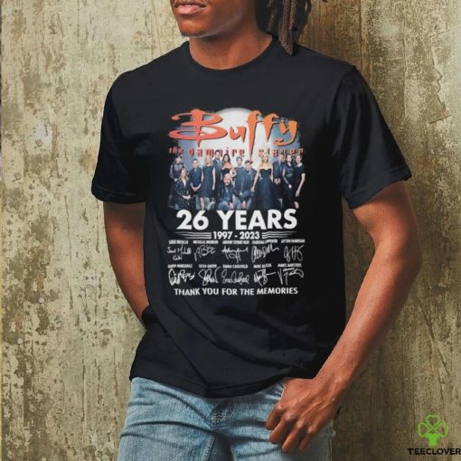 Official buffy 26 years 1997 2023 thank you for the memories shirt