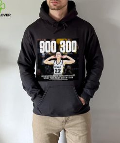 Official caitlin Clark 900+ points 300+ assists women’s DI player shirt