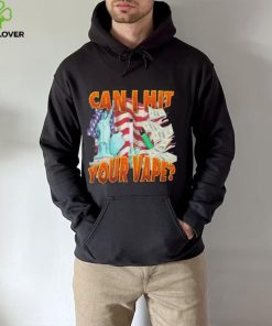Official can I Hit Your Vape America Flag Shirt