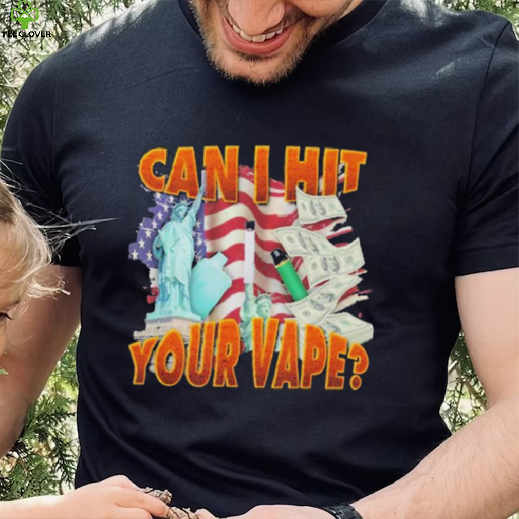 Official can I Hit Your Vape America Flag Shirt Official can I Hit Your Vape America Flag Shirt