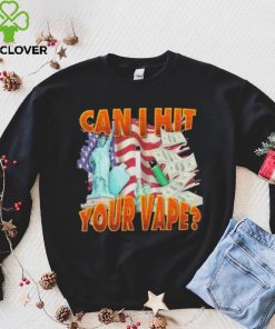 Official can I Hit Your Vape America Flag Shirt
