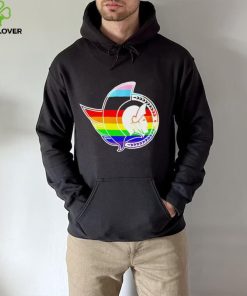 Official canadian tire center pride lgbt logo Ottawa Senators shirt