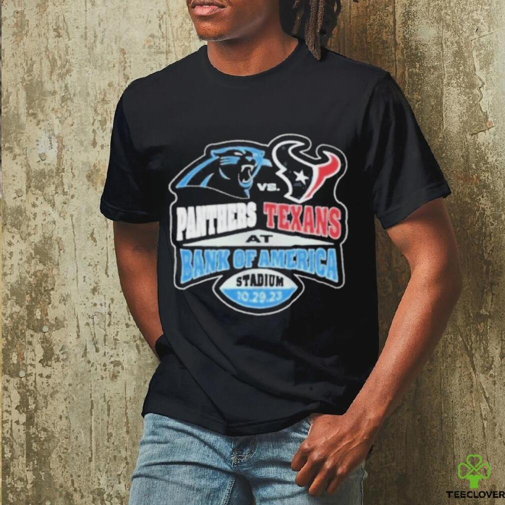 Official carolina Panthers Vs Houston Texans At Bank Of America Stadium October 29, 2023 Shirt Official carolina Panthers Vs Houston Texans At Bank Of America Stadium October 29, 2023 Shirt