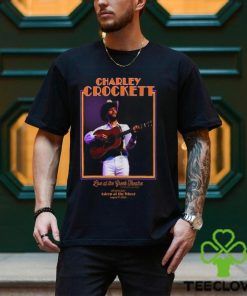 Official charley Crockett Los Angeles California 09 08 2024 Greek Theatre Show Poster Shirt