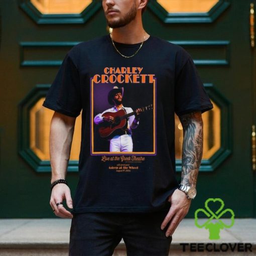 Official charley Crockett Los Angeles California 09 08 2024 Greek Theatre Show Poster Shirt