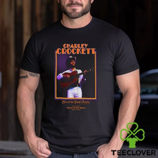 Official charley Crockett Los Angeles California 09 08 2024 Greek Theatre Show Poster Shirt