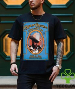 Official charley Crockett Two Step Inn April 21 2024 Georgetown, TX Show Poster Shirt