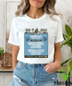 Official charley crockett memphis tennessee grind city amphitheater shirt