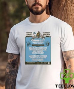 Official charley crockett memphis tennessee grind city amphitheater shirt