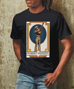 Official charley crockett september 4 2023 poster art by thaddeus pasierb band on the wall shirt