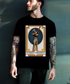 Official charley crockett september 4 2023 poster art by thaddeus pasierb band on the wall shirt