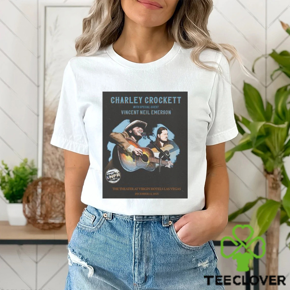Official charley crockett with special guest vincent neil emerson shirt Official charley crockett with special guest vincent neil emerson shirt