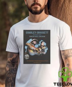 Official charley crockett with special guest vincent neil emerson shirt