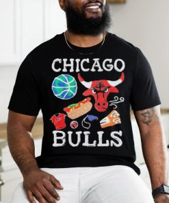 Official chicago Bulls Market Claymation T Shirt