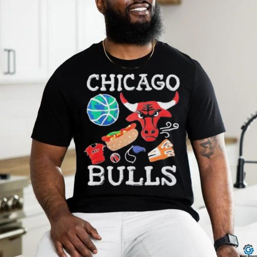 Official chicago Bulls Market Claymation T Shirt