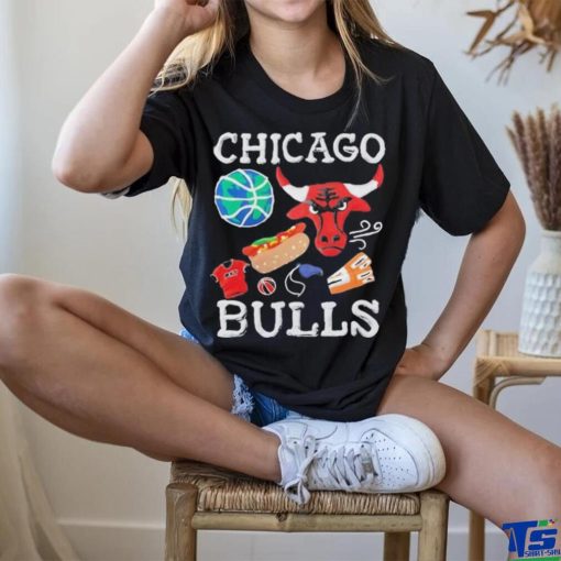 Official chicago Bulls Market Claymation T Shirt