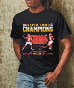 Official chiefs Super Bowl Champions Tom and Jerry a little corn dog with some mustard and ketchup hoodie, sweater, longsleeve, shirt v-neck, t-shirt