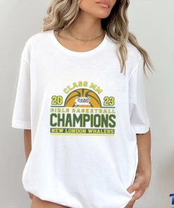 Official class MM 2023 CIAC Girls Basketball Champions New London Whalers shirt