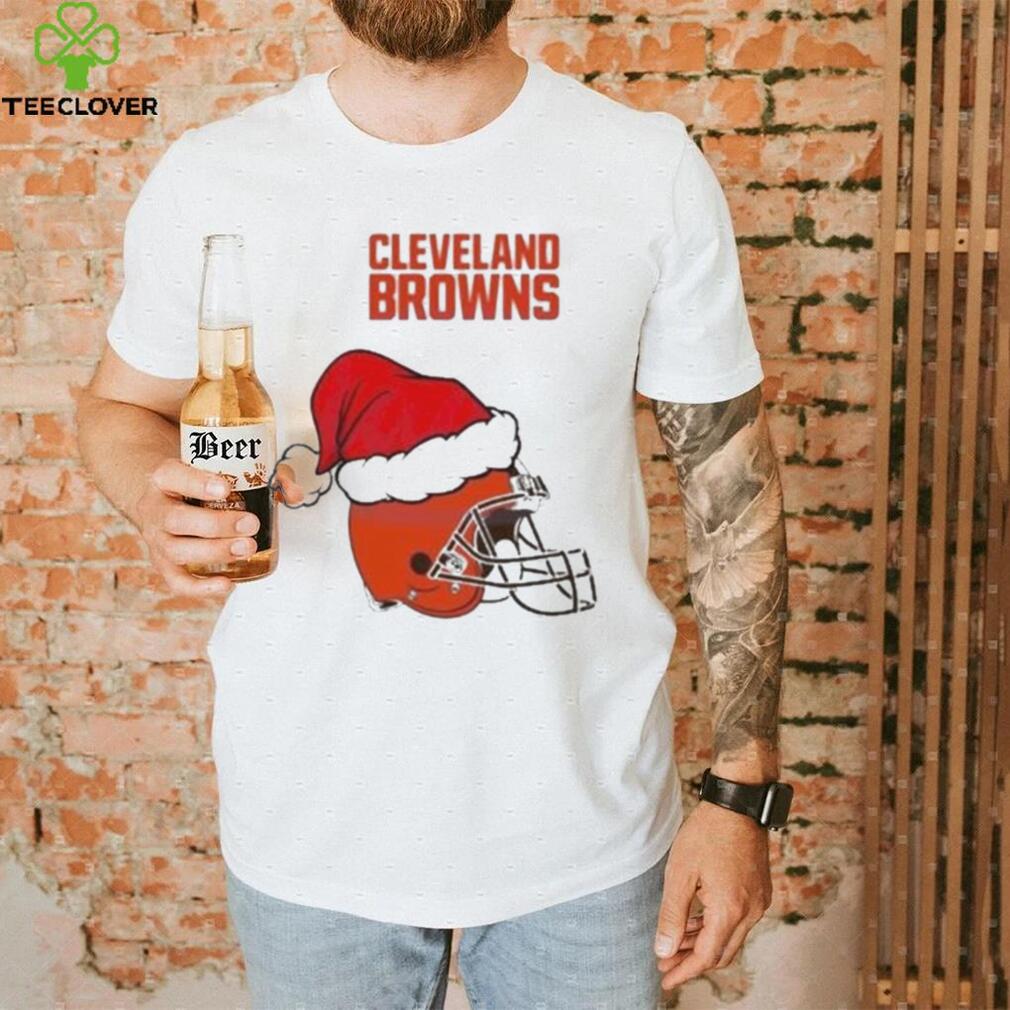 Official cleveland Browns Christmas Logo 2023 Shirt - Teeclover