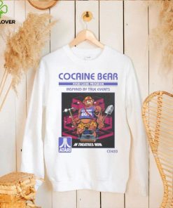 Official cocaine Bear atari game Program Inspired by true Events Shirt