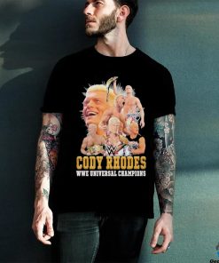 Official cody Rhodes WWE Universal Champions T Shirt