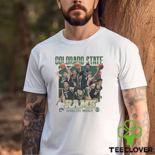 Official colorado State NCAA Men’s Basketball 2023 – 2024 Post Season T Shirt