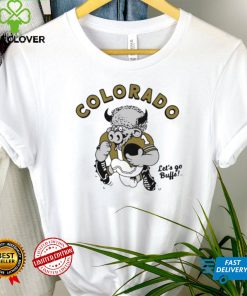 Official colorado buffaloes ralphie let’s go buffalo T shirt