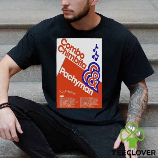 Official combo Chimbita April & May Tour 2024 Poster Shirt