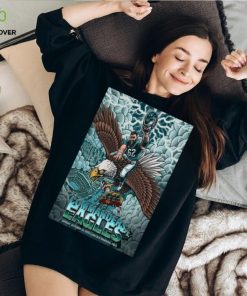 Official commanders vs eagles october 1 2023 Lincoln financial field poster shirt