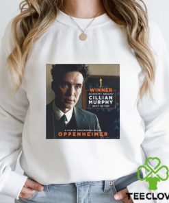 Official congratulations to cillian murphy on his oscar the academy win for best actor shirt