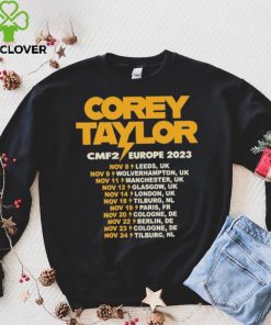 Official corey Taylor CMF2 Europe 2023 Tour T Shirts