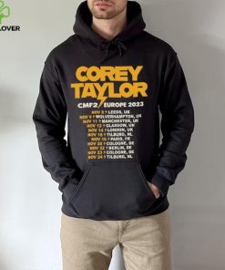 Official corey Taylor CMF2 Europe 2023 Tour T Shirts