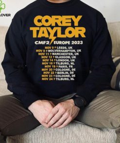 Official corey Taylor CMF2 Europe 2023 Tour T Shirts