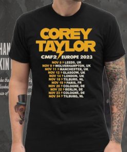 Official corey Taylor CMF2 Europe 2023 Tour T Shirts