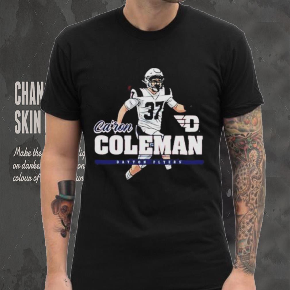 Official dayton Flyers Ca’ron Coleman 2023 NCAA Football shirt Official dayton Flyers Ca’ron Coleman 2023 NCAA Football shirt