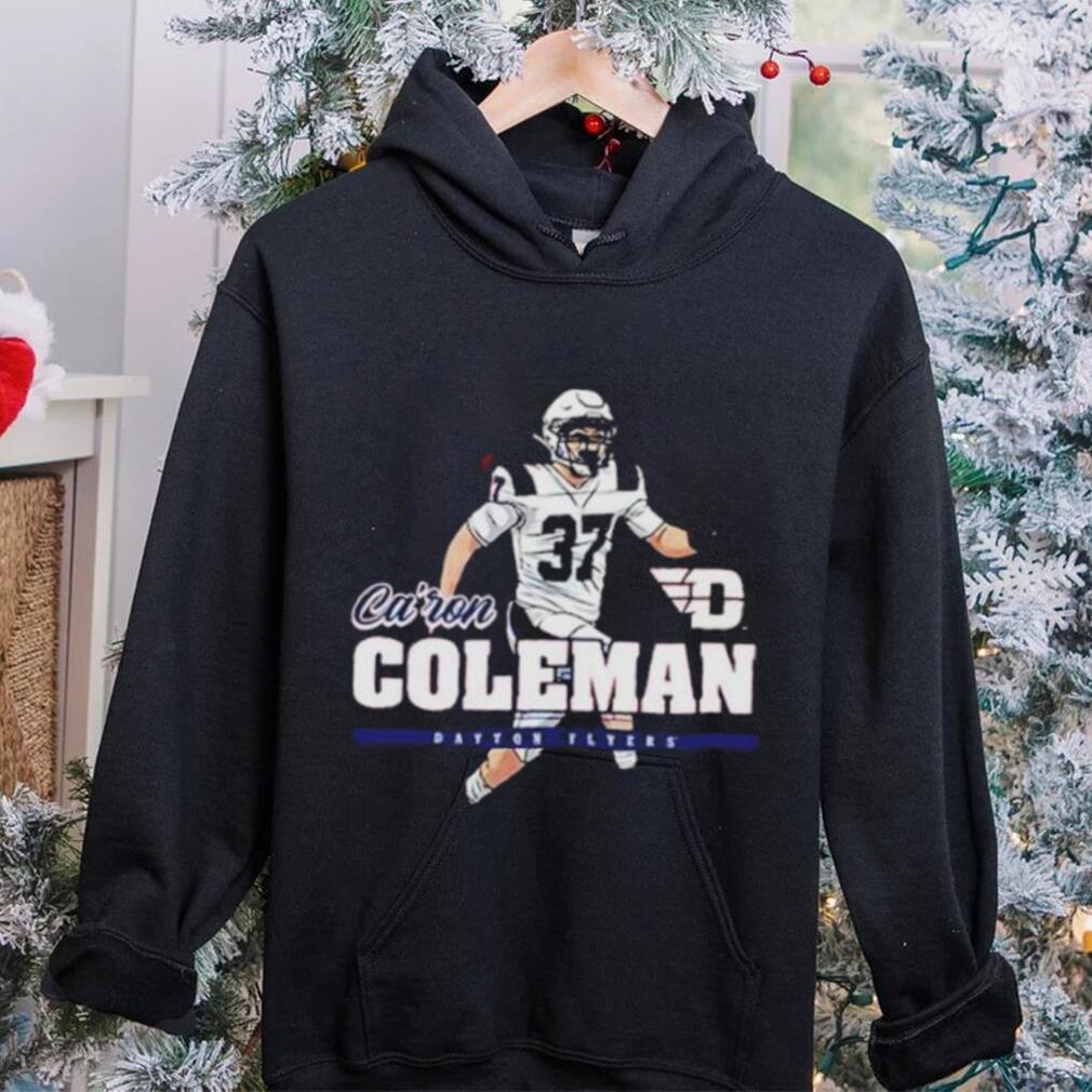 Official dayton Flyers Ca’ron Coleman 2023 NCAA Football shirt Official dayton Flyers Ca’ron Coleman 2023 NCAA Football shirt