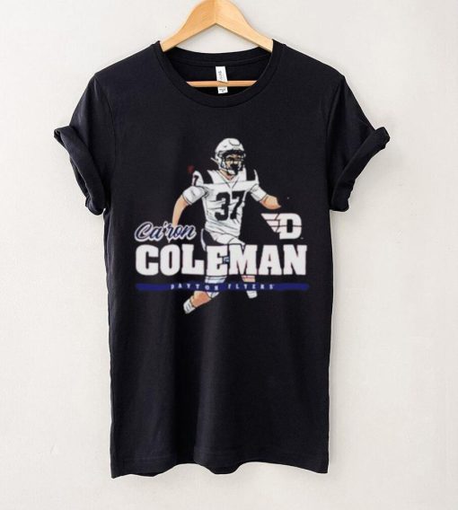 Official dayton Flyers Ca’ron Coleman 2023 NCAA Football shirt