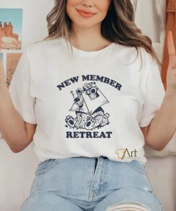 Official deltagammaapparel New Member Retreat Shirt