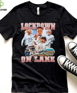 Official denzel Ward Greg Newsome Lockdown on the Lake Cleveland Browns shirt