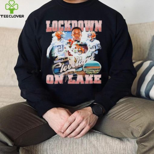 Official denzel Ward Greg Newsome Lockdown on the Lake Cleveland Browns shirt
