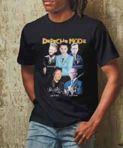 Official depeche mode memento morI signatures shirt